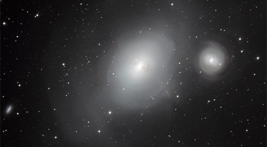 ngc1316和ngc1317的新eso图像